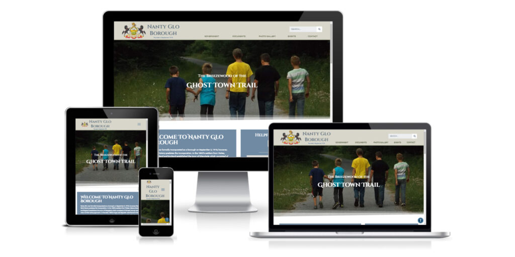 Nanty Glo Borough small government WordPress Website