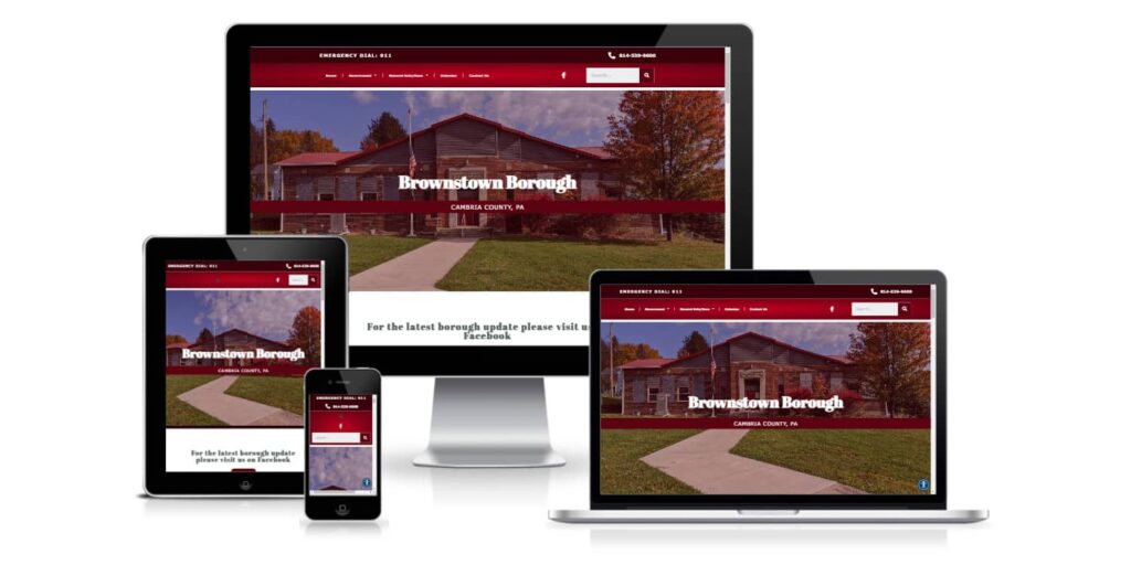 Brownstown Borough Wordpress website