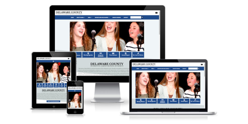 Delaware County Interactive Gaming Revenue Authority wordpress website