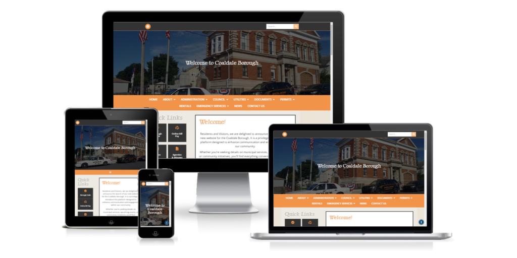 Coaldale Borough website design