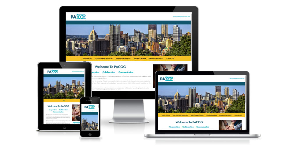 Pennsylvania Council of Governments Wordpress website design