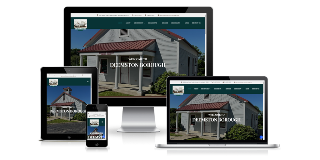 Deemston Borough rural government website design