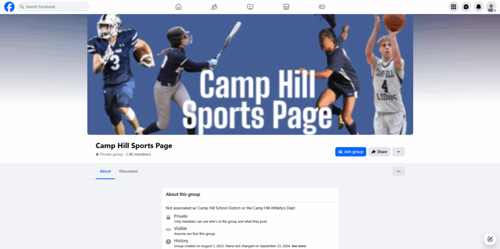 image 1 – Facebook Pages vs Groups